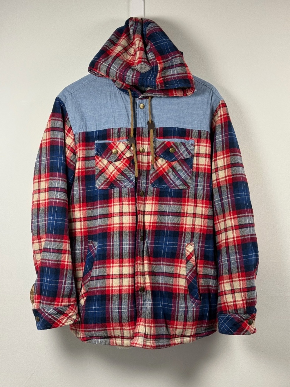 Fleece Plaid Jacket (tag 3XL but fits like a Medium/Large)